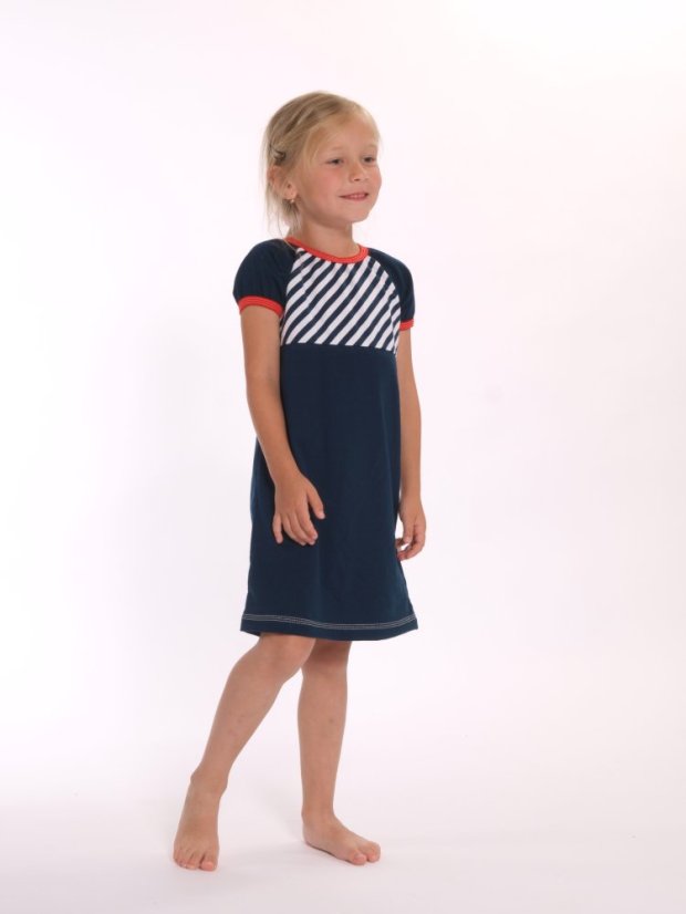 Dievčenské námornické šaty