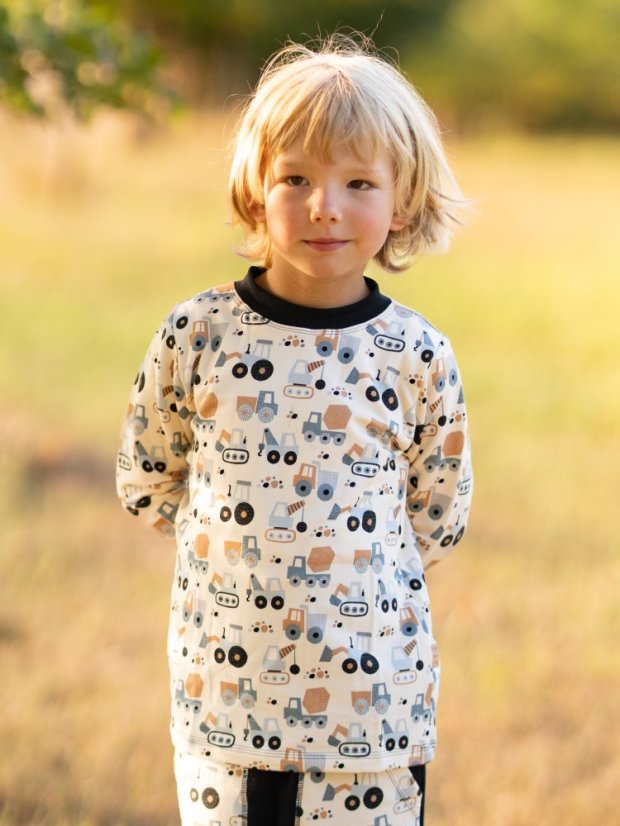 Detská mikina, malý stavitel