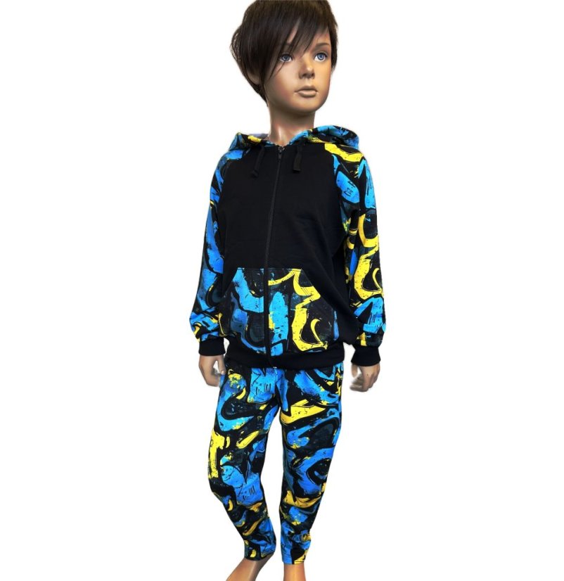 Tepláková souprava ZIPPER DIGI GRAFITY 7