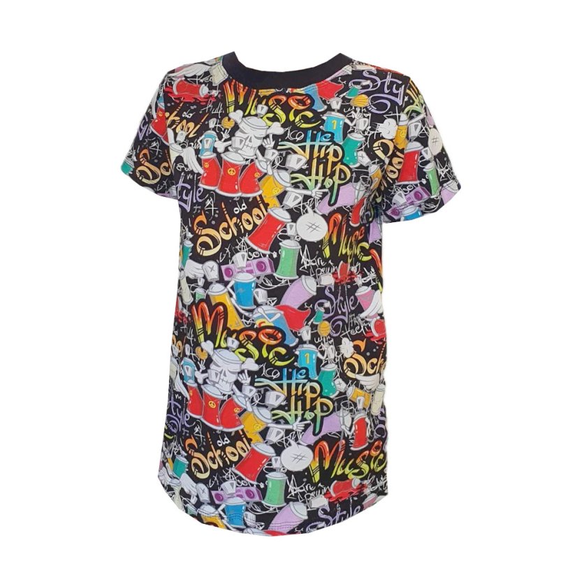 Pánské tričko, svět graffiti krátký rukáv