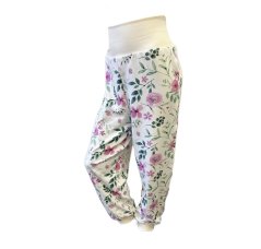 Kalhoty BAMBUS DIGI FLOWERS 18