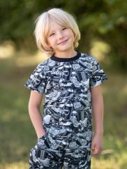 Detské tričko, spreje a graffiti