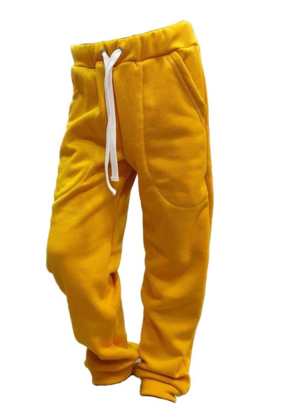 Dětské tepláky Warmy teplé, medová