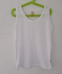 Nátělník BAMBUS bílý