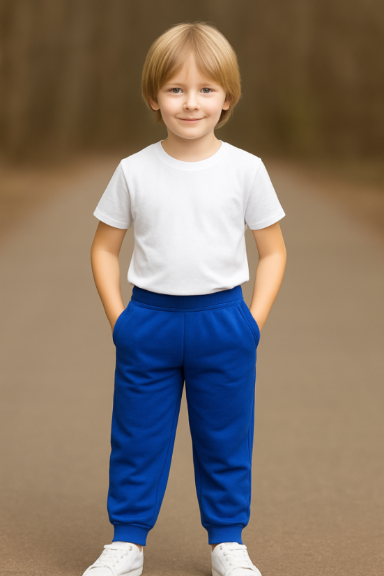 Dětské tepláky do manžety