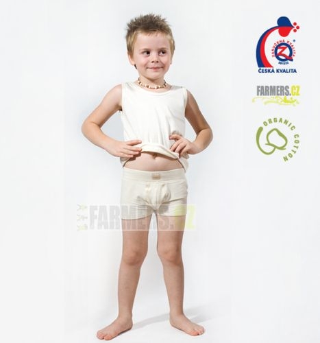 Dětské boxerky BIO natur (Velikost 92-98)