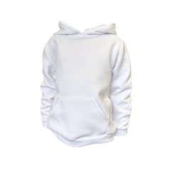 Pánská mikina HOODY FLUFFY, čistě bílá