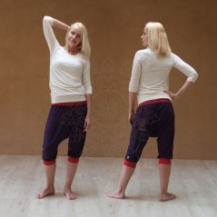 Dámské tričko 3/4 rukáv SATYAM BAMBUS natur (Velikost XS dámské)