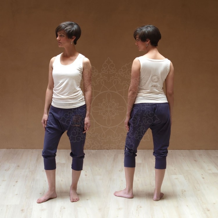 Dámský nátělník klasik SATYAM BAMBUS natur (Velikost XS dámské)