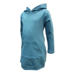 Mikinové šaty HOODY PETROL