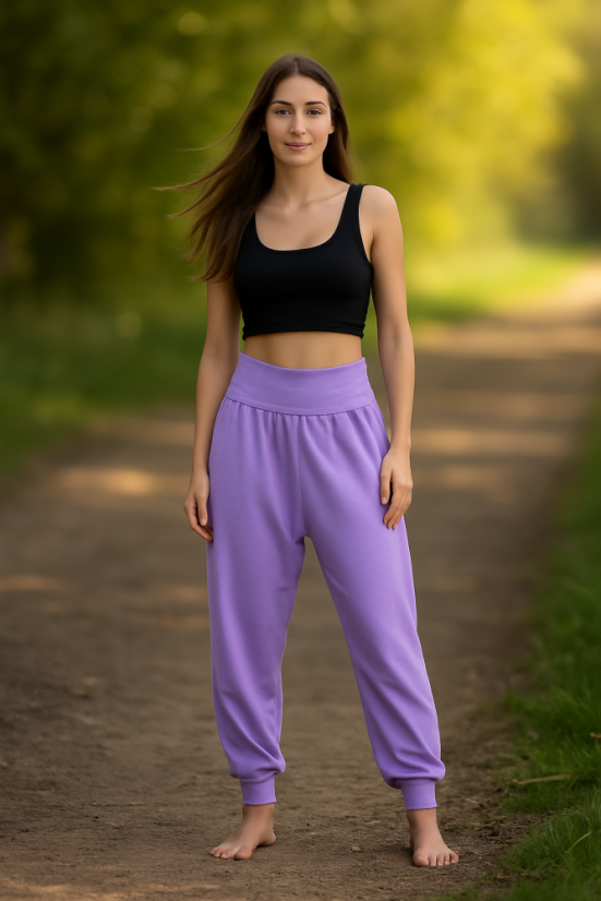 Dámské harémové kalhoty Bambus