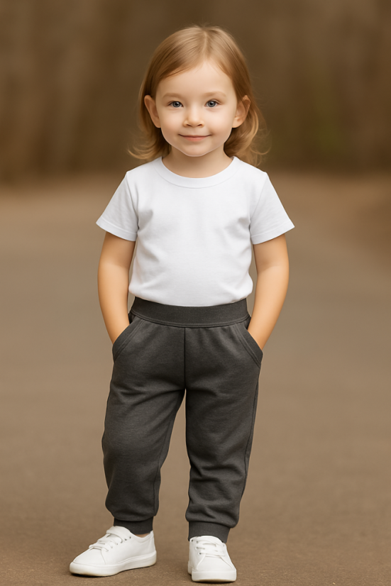 Dětské tepláky do manžety