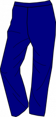 Pánské kalhoty NAVY BLUE lehké
