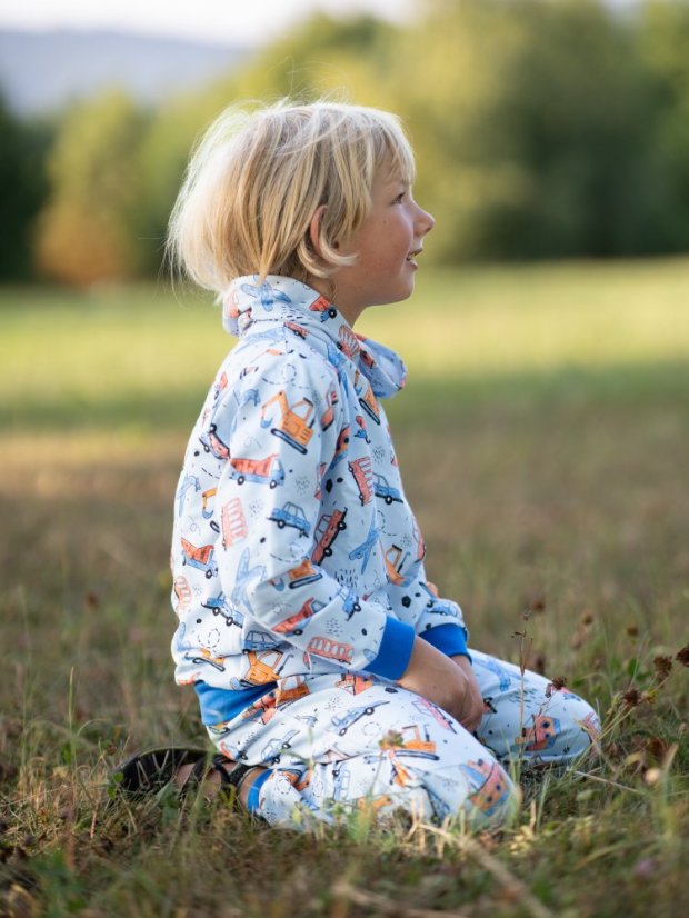 Detská tepláková súprava, na cestách