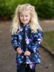 Dětská softshellová bunda s fleecom