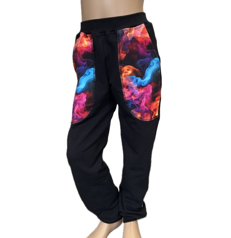 Tepláky DIGI SMOKE 1 BLACK