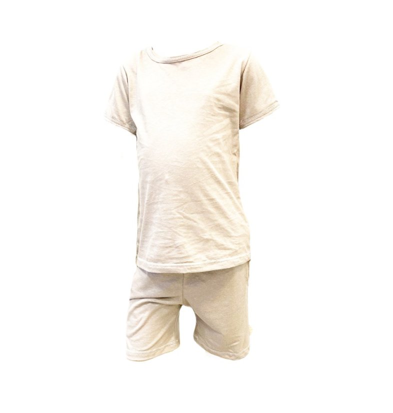 Dámské letní pyžamo BIO, přírodní nebělená