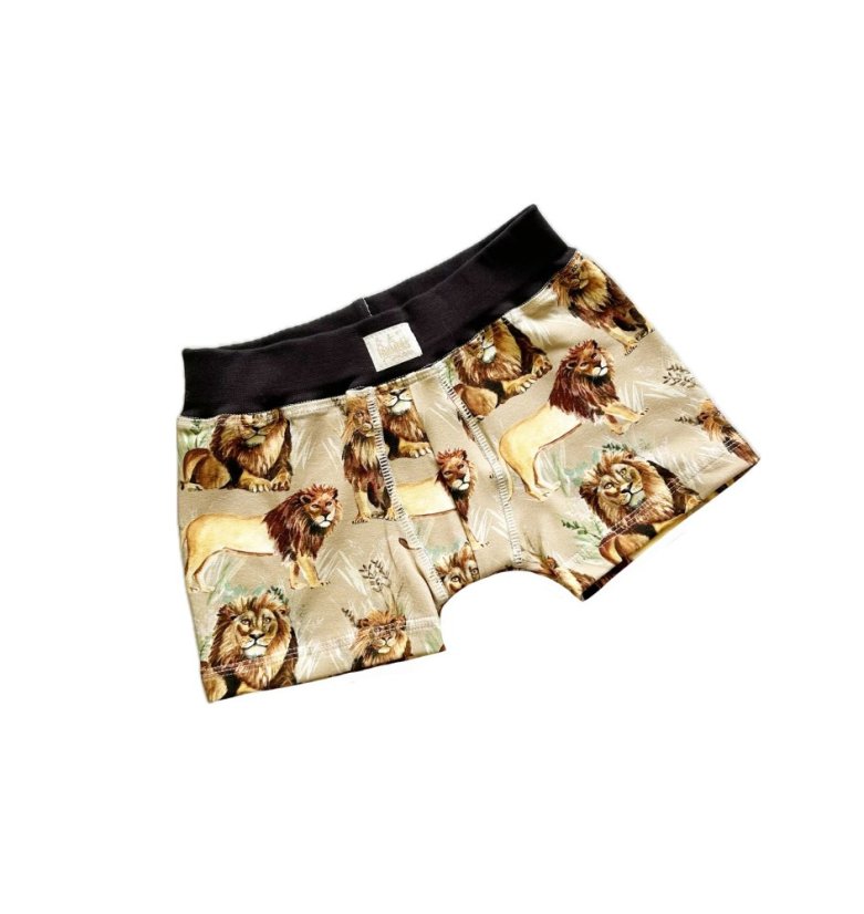 Dětské boxerky, král savany