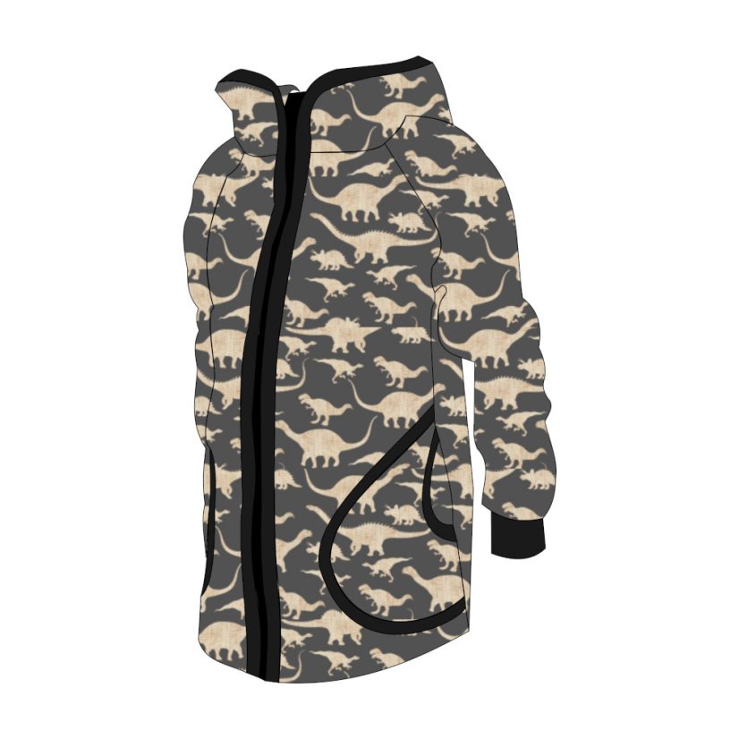 Dětská softshellová bunda s fleecem elastická