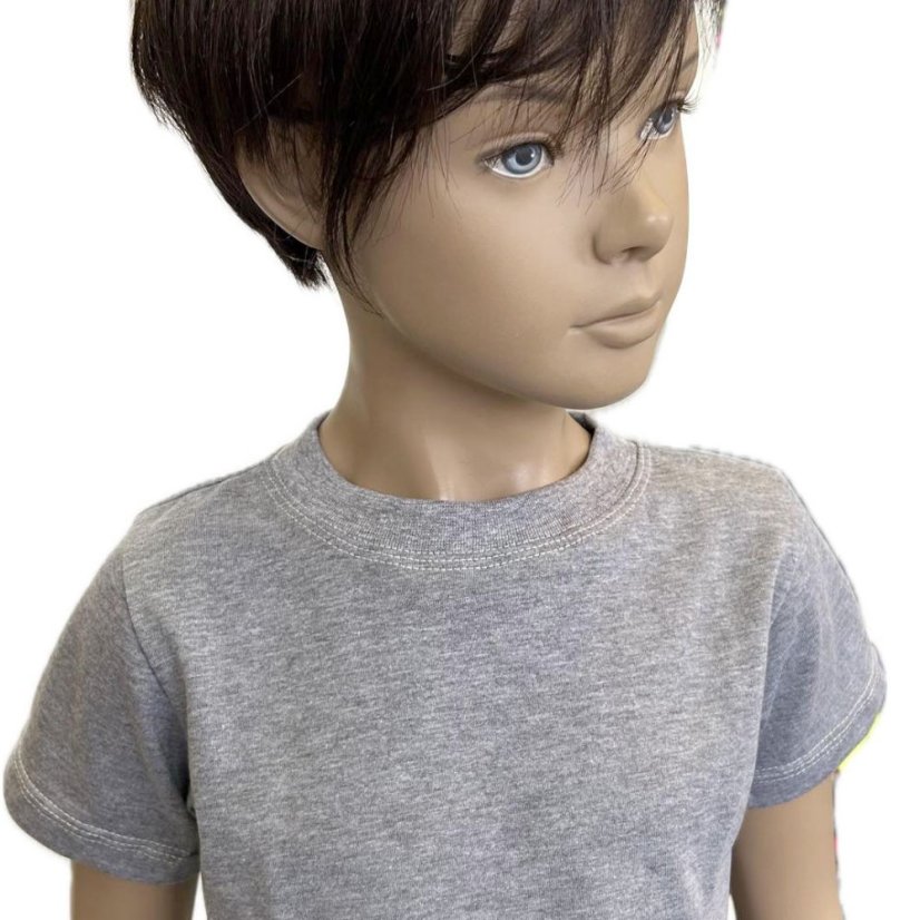 Tričko GREY MELE krátký rukáv