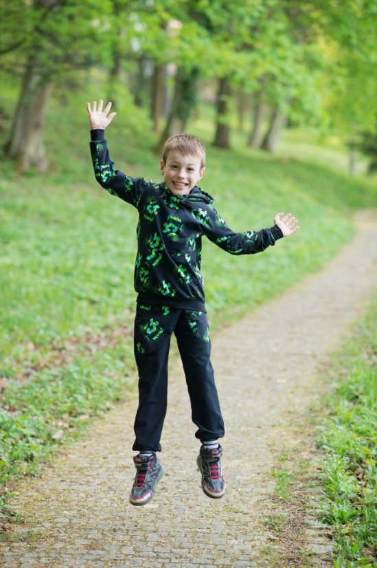 Dětská mikina, herní únik