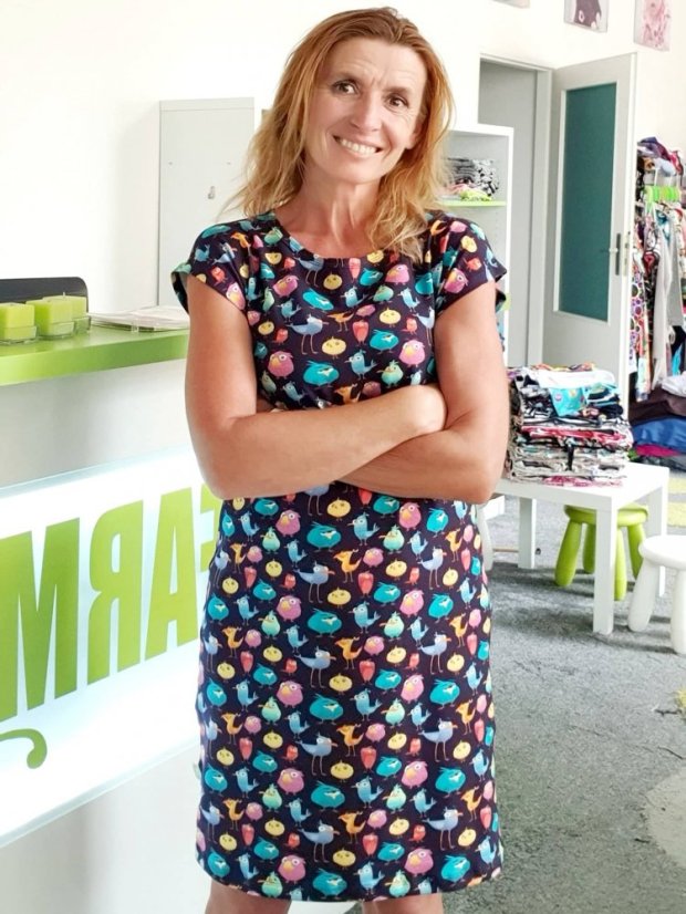 Šaty DIGI BIRDS 2 dámske