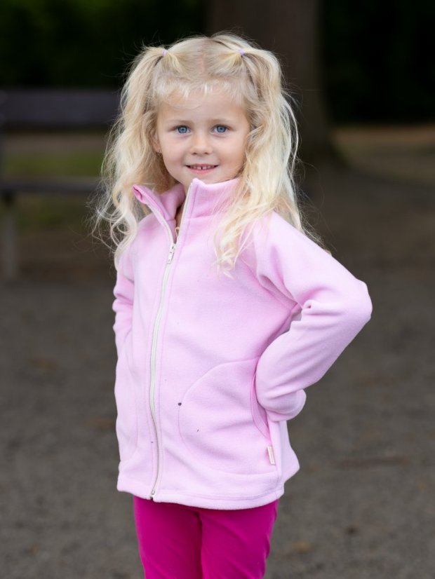Detská mikina na zips Fleece Slim