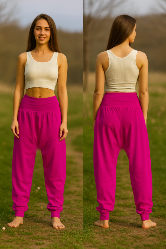 Dámské harémové kalhoty