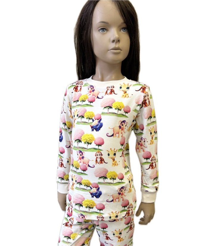 Dětské tričko BAMBUS, veselá zvířátka