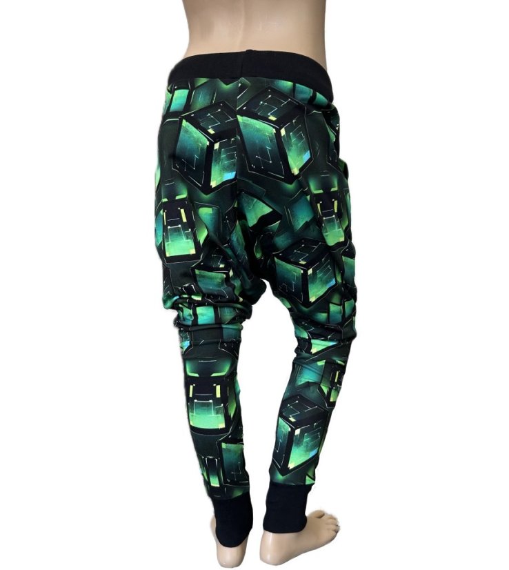 Dětské tepláky Parkour lehké, herní dimenze