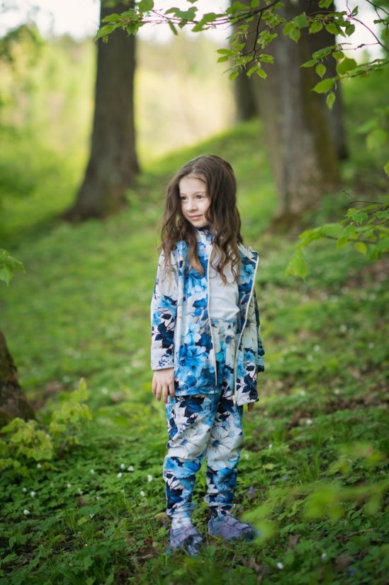 Detská tepláková súprava na zips, víla z údolia