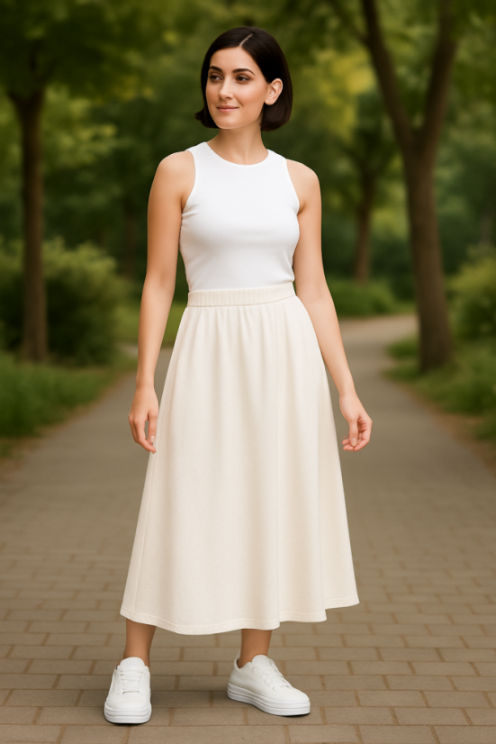 Dámská dlouhá sukně BAMBUS