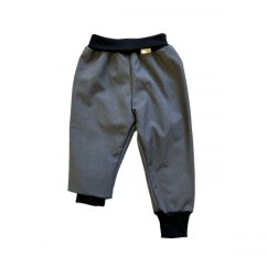 Softshellové kalhoty GROW JEANS GREY