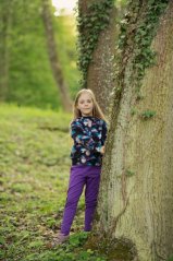 Tepláky JOGGER PURPLE LEHKÉ