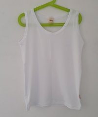 Nátělník BAMBUS bílý