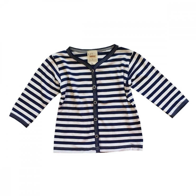 Dětský kabátek BAMBUS, navy námořník