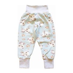 Rostoucí kalhoty GROW DIGI BLUE PANDA lehké
