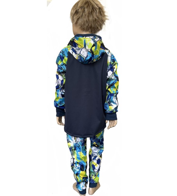 Softshellová bunda FOTBAL 4 BLUE lehká