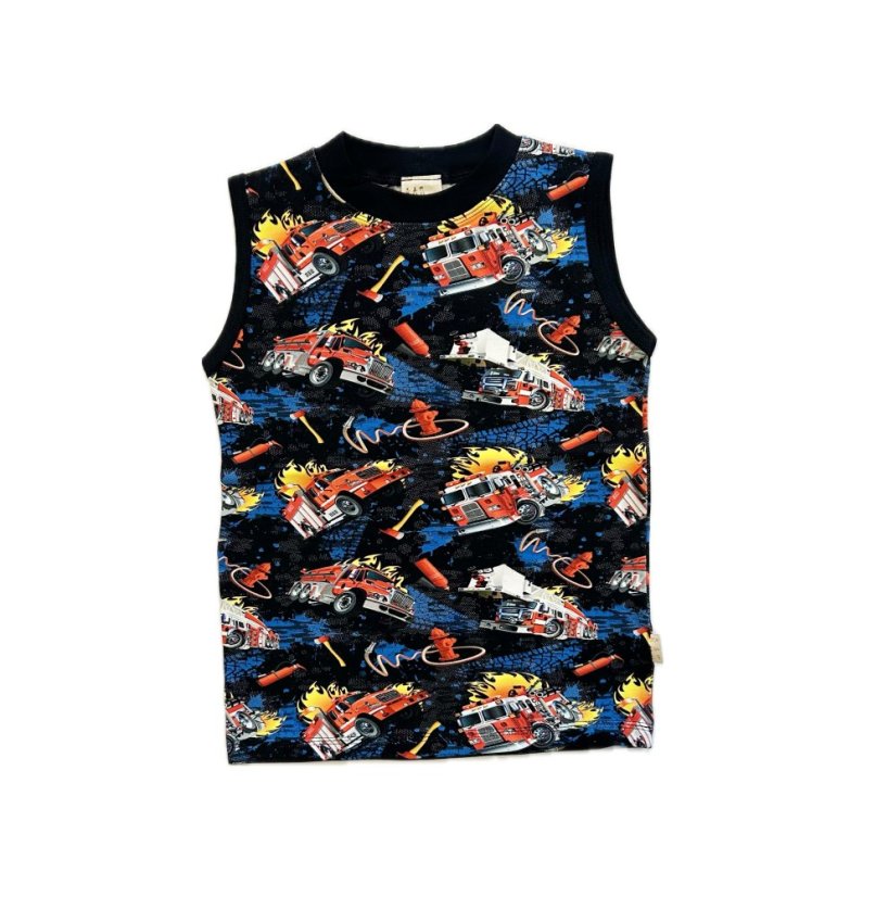 Tričko DIGI FIREMEN bez rukávov