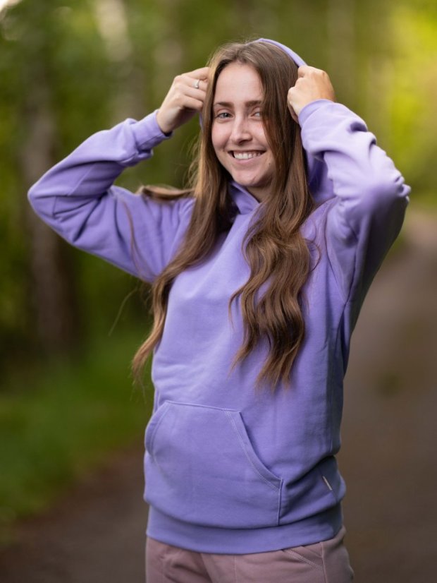 Dámská mikina s kapucí Fluffy