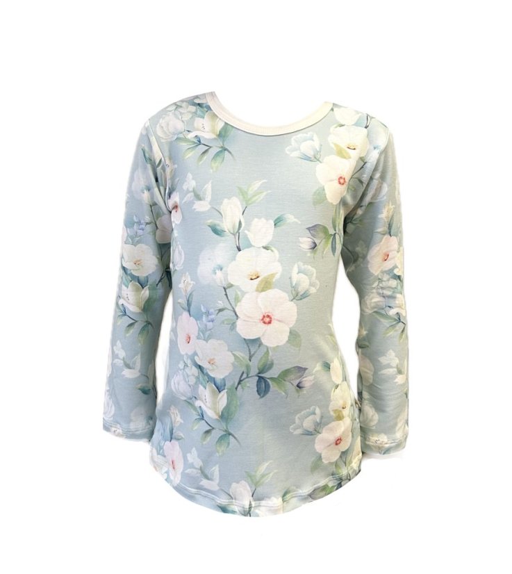 Tričko BAMBUS DIGI FLOWERS 21