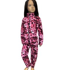 Tepláková souprava ZIPPER DIGI FLOWERS 15