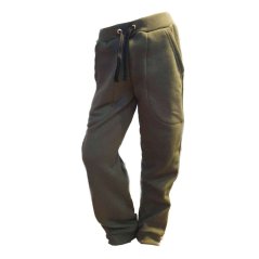 Detské tepláky Warmy teplé, khaki zelená