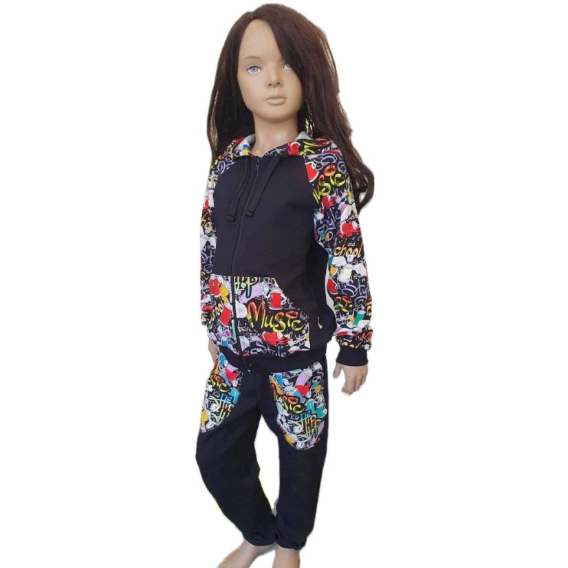 Tepláková súprava ZIPPER DIGI GRAFITY 6