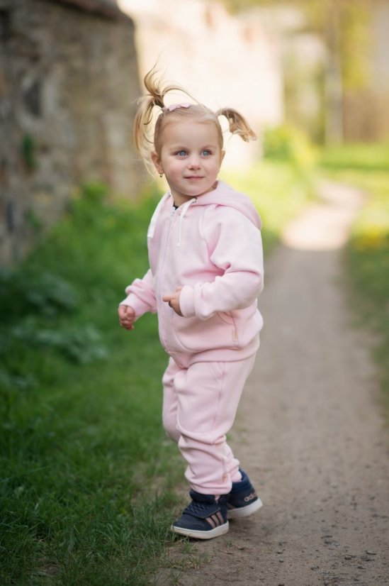 Dětská tepláková souprava na zip Warmy