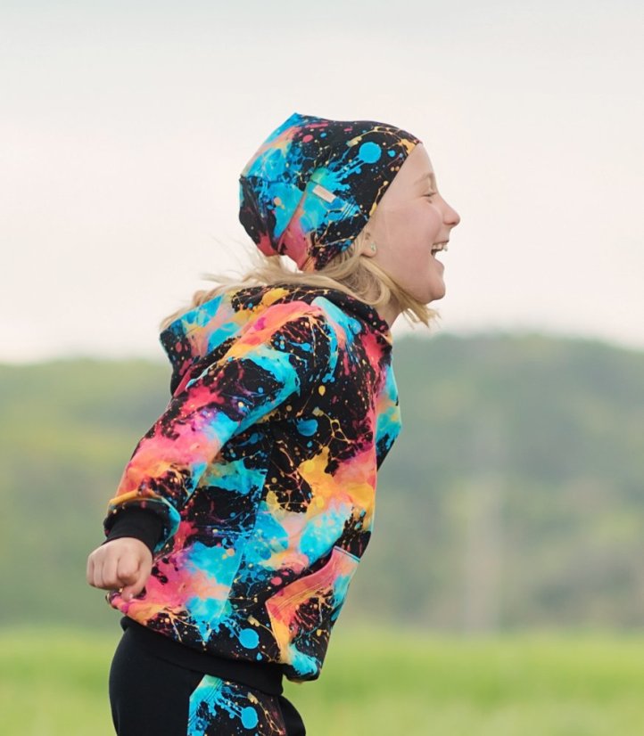 Dětská tepláková souprava, exploze barev