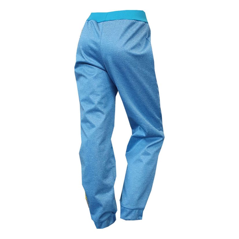 kalhoty thin soft tyrkysmele2