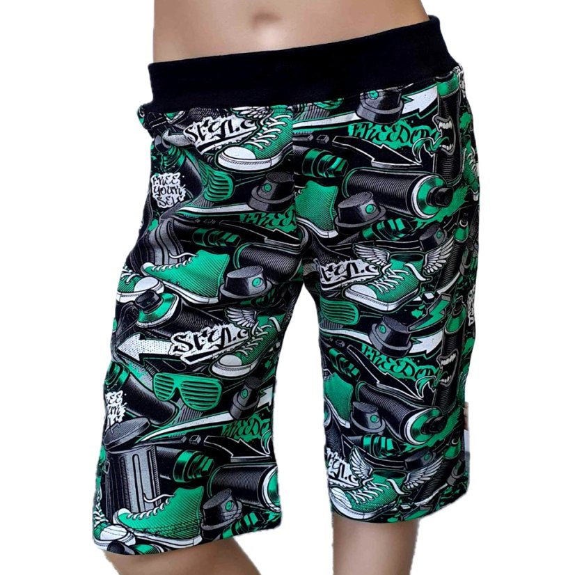 Pánské kraťasy DIGI FREEDOM GREEN