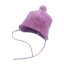 Dětská čepice FURRY bílá (Velikost 6 (obvod hlavy 54-57cm))