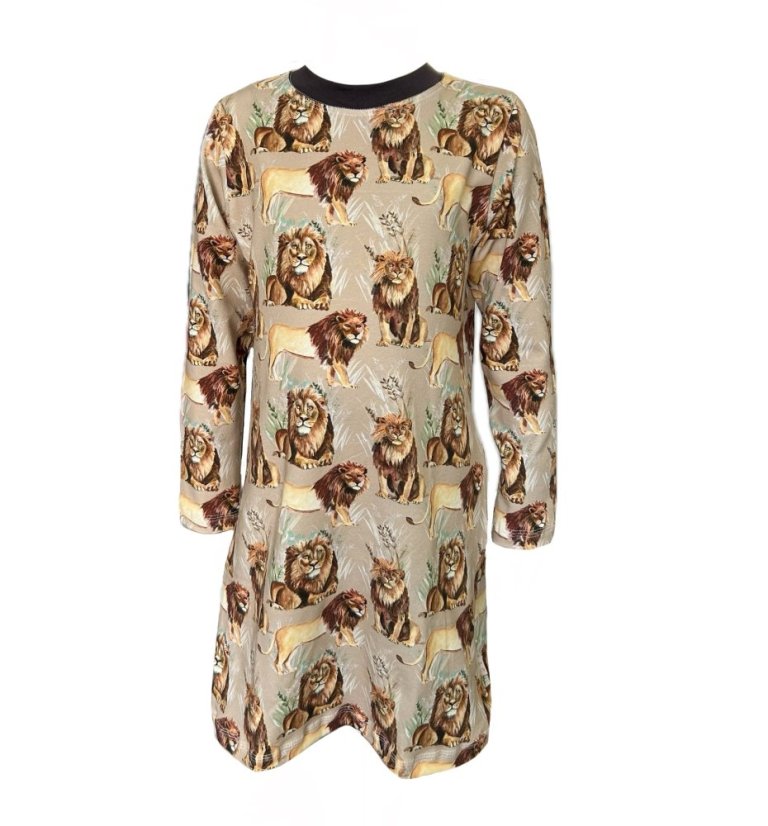 Dámská noční košile, král savany
